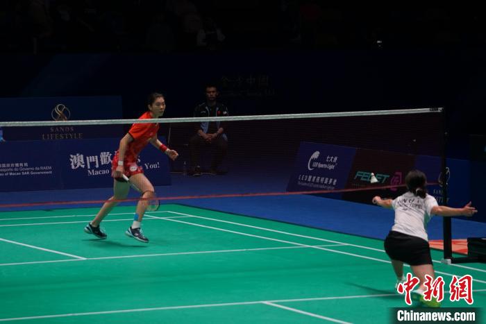中国队包揽澳门羽毛球赛四项目冠军